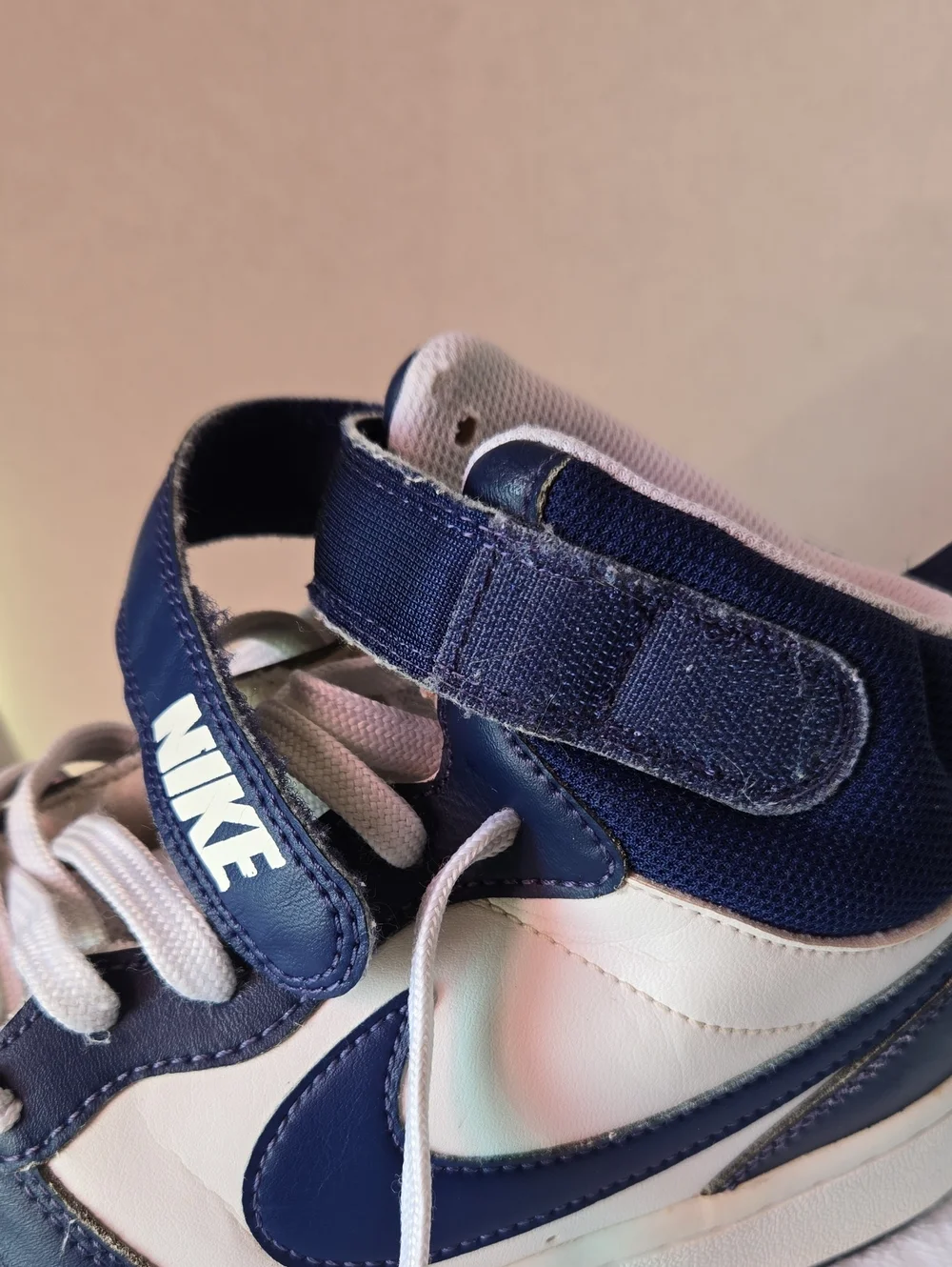 Nike Court Borough Mid 2 Blue Void High Top Sneakers 7Y / Women's 9 Originals